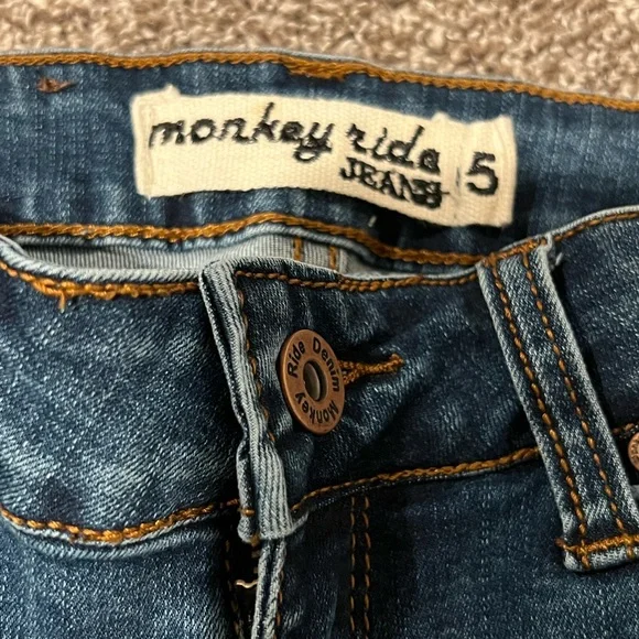 Used Monkey Ride Jeans Size 5 - Picture 2 of 4